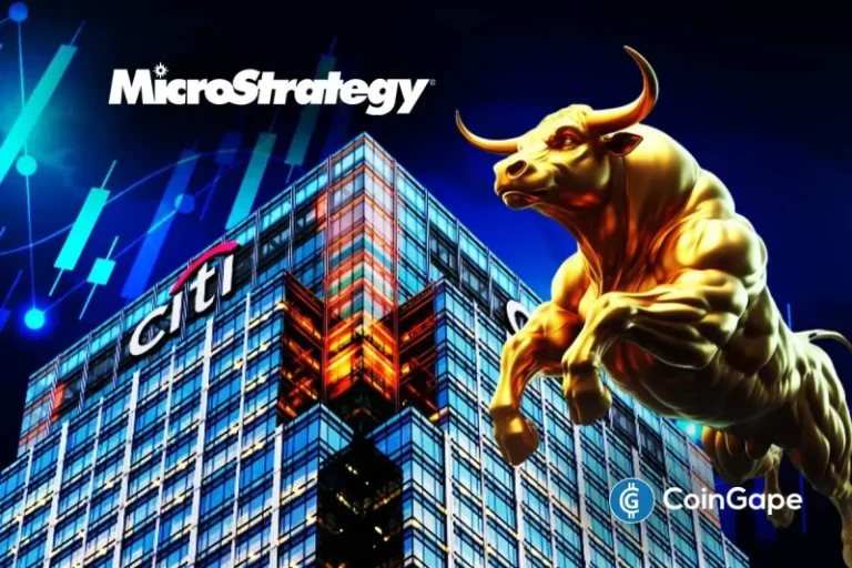 Just-In: Wall Street Giant Citigroup Goes Bullish on MicroStrategy Stock
